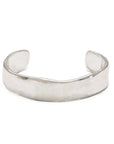 Sterling Silver Extra Wide "Melt" Cuff Bracelet - Peridot Fine Jewelry - Johanna Brierley
