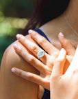 Sterling Silver "Tidal Pool" Ring - Peridot Fine Jewelry - Adel Chefridi
