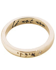 10K Gold "If Not Now" Band - Peridot Fine Jewelry - Zahava