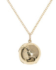 10K Gold Large Atlas Necklace - Peridot Fine Jewelry - Zahava