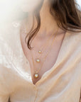 10K Gold Large Atlas Necklace - Peridot Fine Jewelry - Zahava