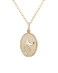 10K Gold Small "Camel" Pendant with Diamond Detail - Peridot Fine Jewelry - Zahava