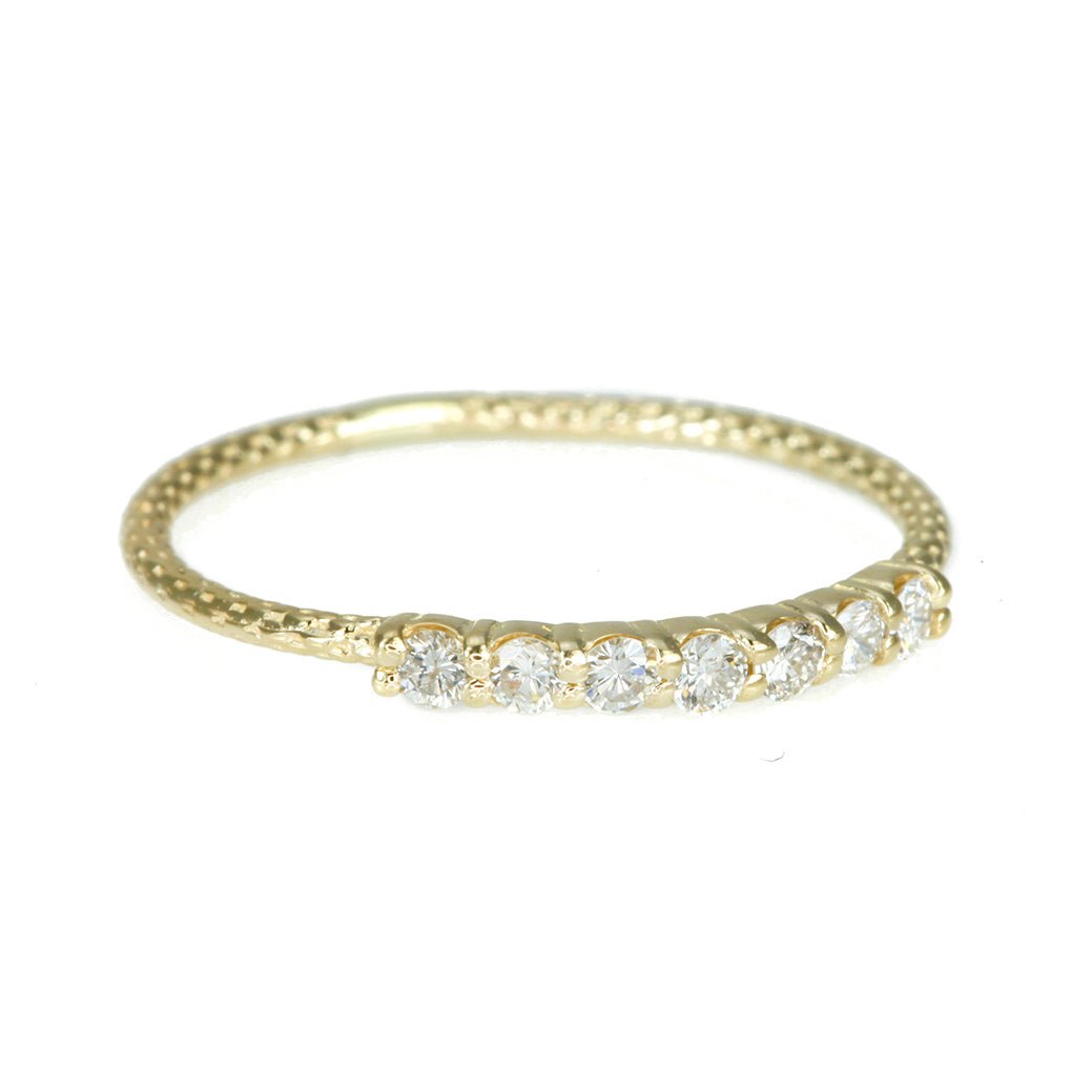 14 Karat Yellow Gold "Antique Waif" Ring - Peridot Fine Jewelry - Jacquie Aiche