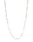 14K Gold Box Chain in 18" - Peridot Fine Jewelry - Zahava