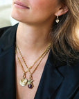 14K Gold "Puffed Mariner" Chain - Peridot Fine Jewelry - Zahava