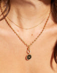 14K Gold "Puffed Mariner" Chain - Peridot Fine Jewelry - Zahava