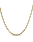 14K Gold Small Snake Chain Necklace - Peridot Fine Jewelry - Zoe Chicco