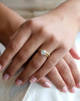 Anne Sportun Gold and Channel-Set Diamond Ring