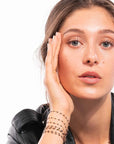 Gigi Clozeau 18K Gold & Black Resin "Classic" Bracelet