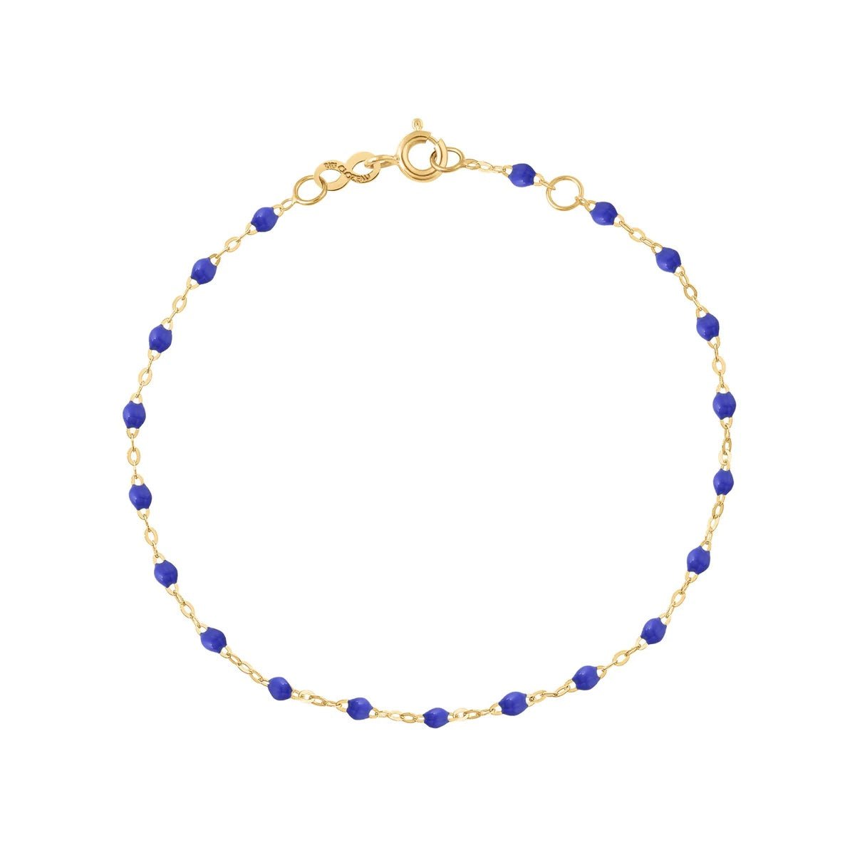 Gigi Clozeau 18K Gold & Bleuet Enamel "Classic" Bracelet