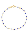 Gigi Clozeau 18K Gold & Bleuet Resin "Classic" Bracelet