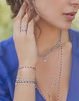 Gigi Clozeau 18K Gold & Bleuet Resin "Classic" Bracelet