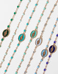 Gigi Clozeau 18K Gold & Jade Resin "Classic" Bracelet