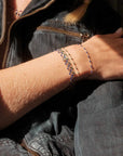 Gigi Clozeau 18K Gold Lapis Blue Resin Beaded "Classic" Bracelet