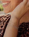 Gigi Clozeau 18K Gold & Opal Resin "Classic" Bracelet
