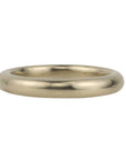 Caroline Ellen 18K White Gold "High Dome" Ring