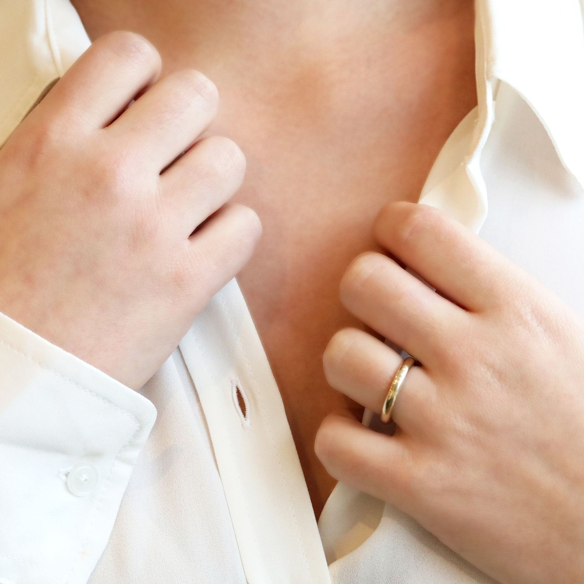 Caroline Ellen 18K White Gold