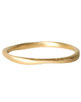 Yasuko Azuma 18K Yellow Gold Irregular "Wavy" Band