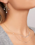 ~1ct Free-Set Marquis, Round, and Pear Shaped Diamond Necklace - Peridot Fine Jewelry - TAP by Todd Pownell