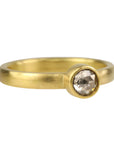 Caroline Ellen Gold and Grey Diamond Ring