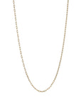 Rosanne Pugliese 20.5-22.5" 14K Gold Fine Cable Chain