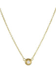 Caroline Ellen Extra Mini Star-Set Diamond Necklace