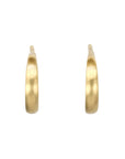 Caroline Ellen 20 Karat Yellow Gold Extra Small Tapered Hoop Earring