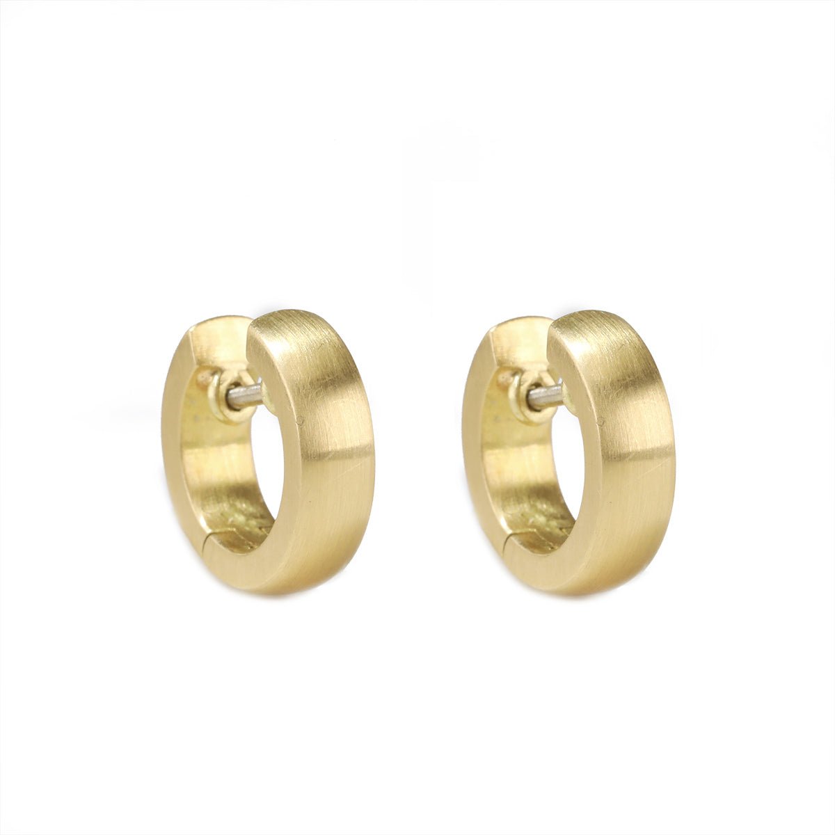 Caroline Ellen 20K Gold Narrow "Huggie" Hoops