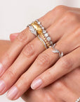 Cathy Waterman 22K Gold and Diamond Ring