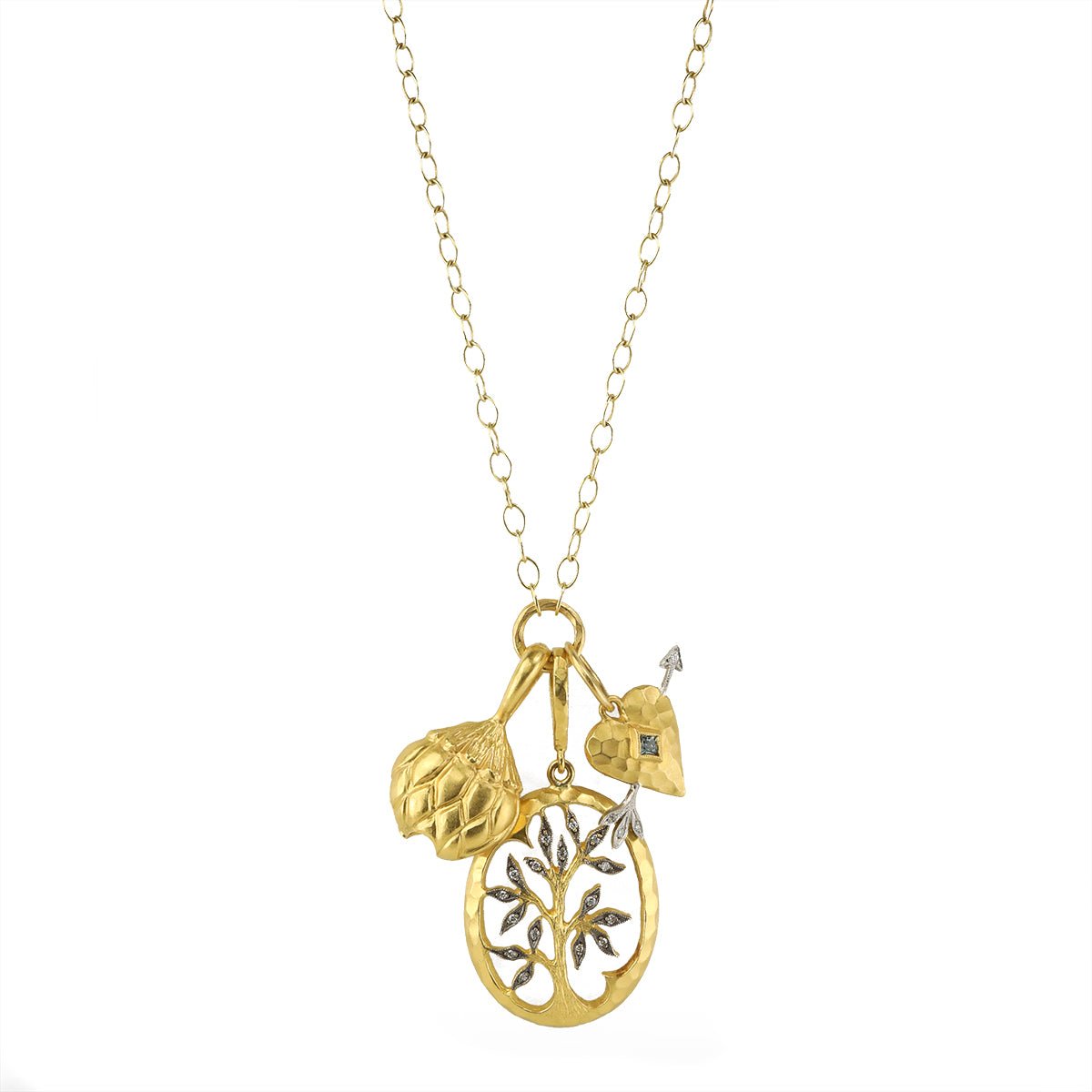 22K Gold "Charmed I'm Sure" Necklace