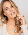 Rosanne Pugliese 22K Gold Small "Orchid Leaf" Earrings