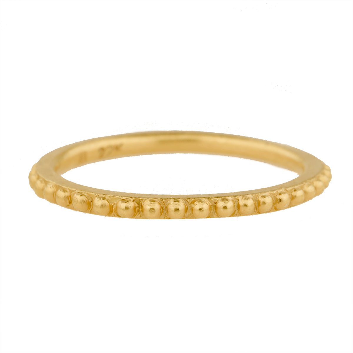 Cathy Waterman 22K Gold "Tiny Bead" Ring