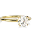18K Yellow Gold Round