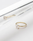 18K Yellow Gold 18K White Gold Platinum 18K Rose Gold Oval