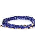 Anne Sportun Blue Sodalite Beaded Wrap Bracelet