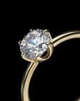 "Chispa" 6-Prong Diamond Ring Mount - Peridot Fine Jewelry - ILA
