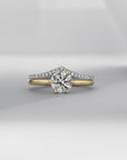 "Chispa" 6-Prong Diamond Ring Mount - Peridot Fine Jewelry - ILA