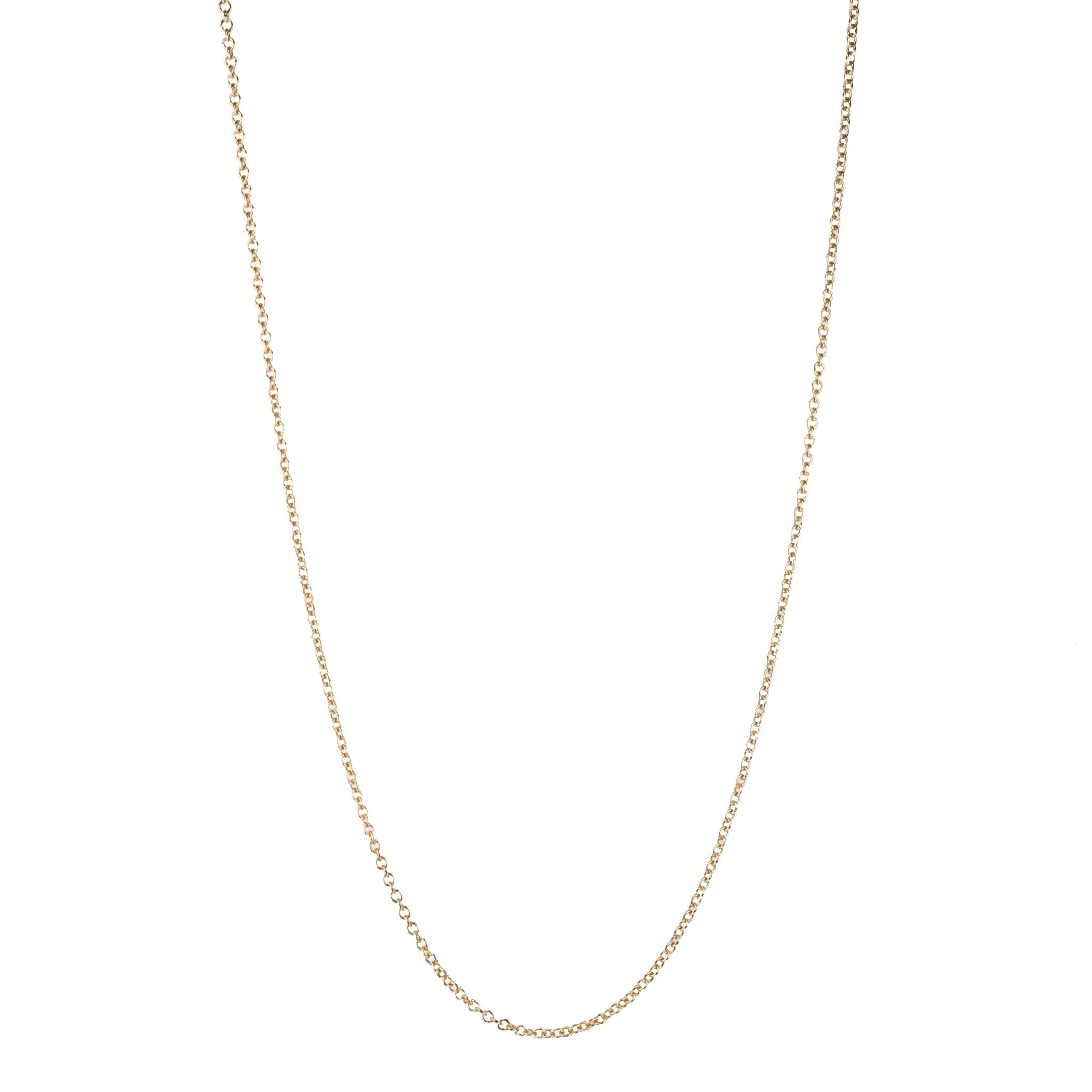Johanna Brierley Gold 1.1mm Cable Chain in 16"