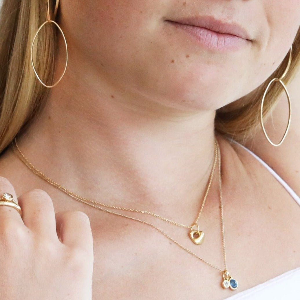 Johanna Brierley Gold 1.5mm Cable Chain in 18"
