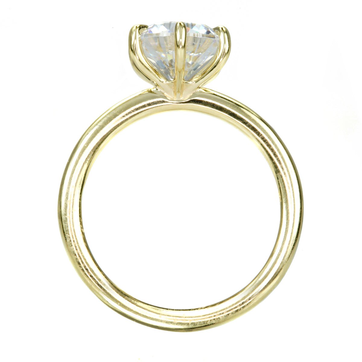 Mark Patterson Gold 6-Prong Diamond Ring Mount