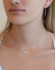 Gold & Bezel-Set Diamond "Vignette" Soft Hoop Earrings