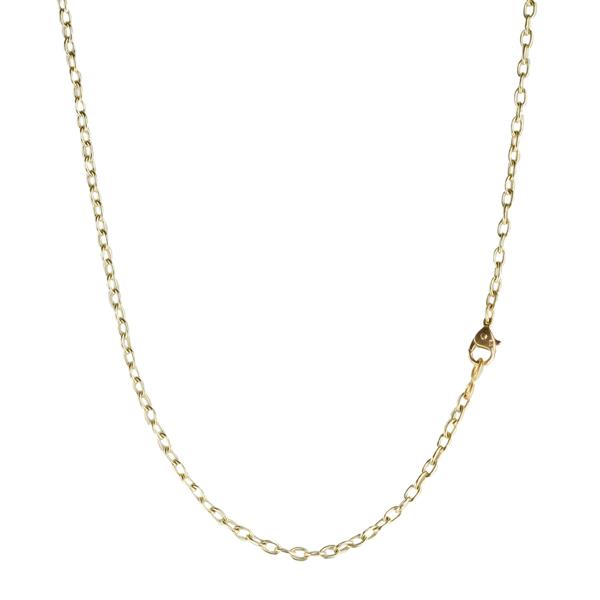 Gold Drawn Link Chain in 24"