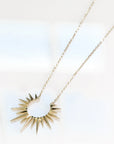 Celine Daoust Gold "Full Sun" Necklace