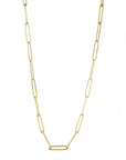 Kothari Gold Graduated Paperclip Chain