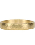 Yasuko Azuma Gold Hammered 4mm Men's Band