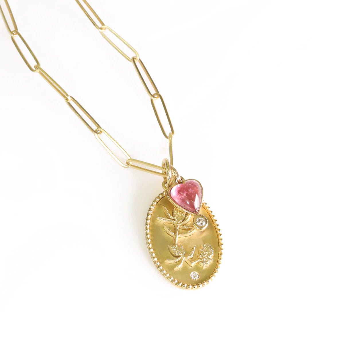 Zahava Gold "Penelope" Paperclip Chain in 20"