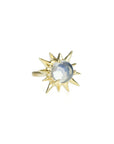 Celine Daoust Moonstone "Sun" Stud Earring