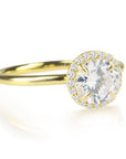 18K Yellow Gold Round