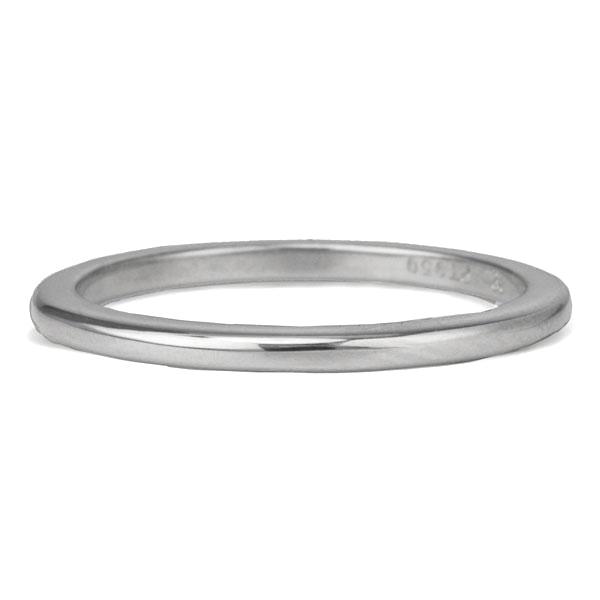 Mark Patterson Platinum High-Polish Thin Band