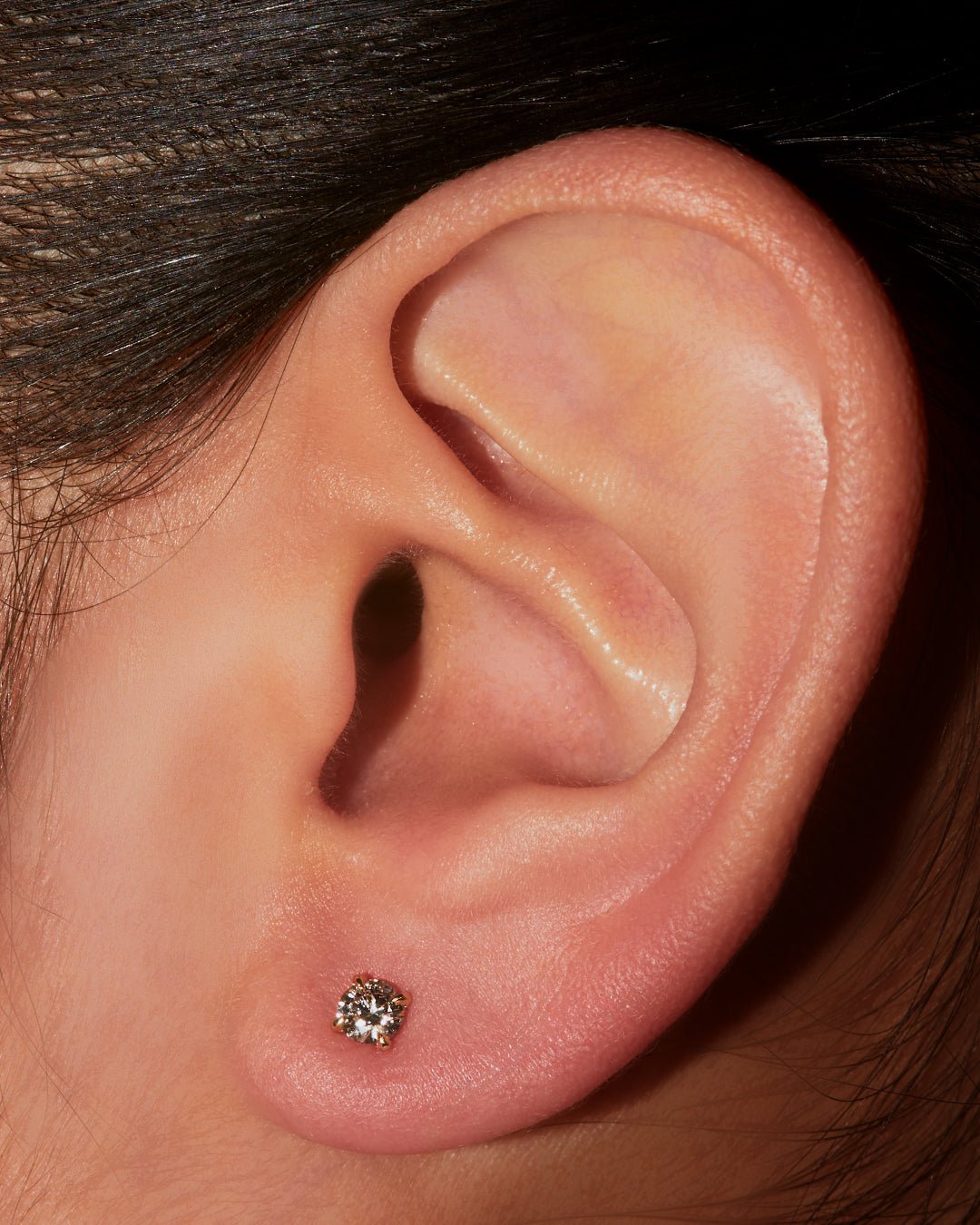 Round 4-Prong Diamond Stud - Peridot Fine Jewelry - ILA